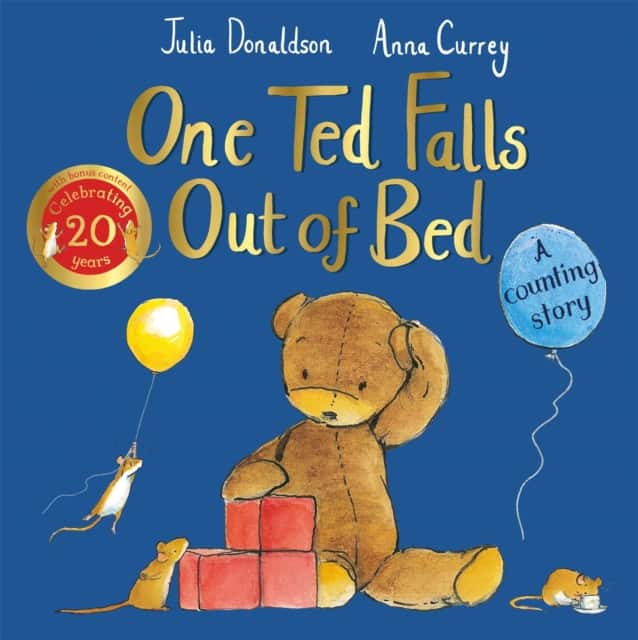 One Ted Falls Out of Bed 20th Anniversary Edition av Julia Donaldson