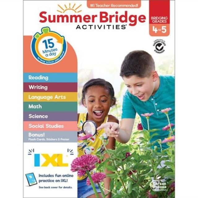 Summer Bridge Activities, Grades 4 - 5 av Carson Dellosa Education