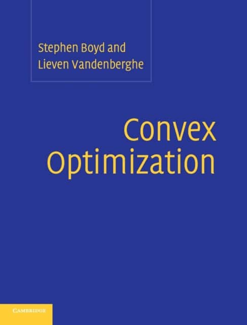 Convex Optimization av Stephen Boyd