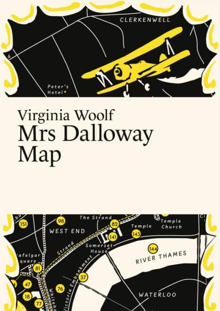Virginia Woolf, Mrs Dalloway Map av Martin Thelander