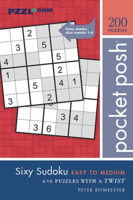 Sixy Sudoku Easy to Medium av Peter Ritmeester