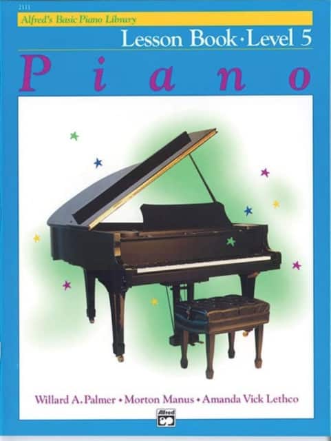 Alfred's Basic Piano Library Lesson 5 av Willard A Palmer
