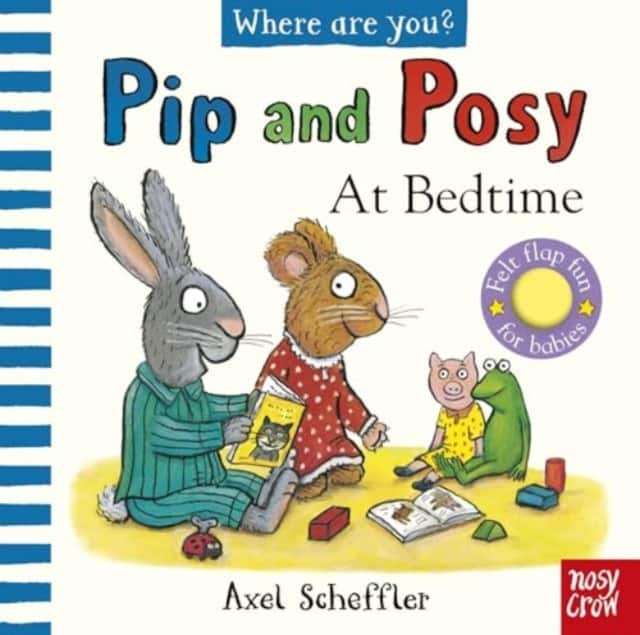 Pip and Posy, Where Are You? At Bedtime (A Felt Flaps Book) av Axel Scheffler