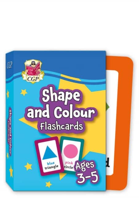 Shape & Colour Flashcards for Ages 3-5 av CGP Books