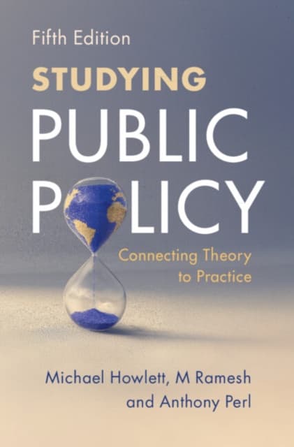 Studying Public Policy