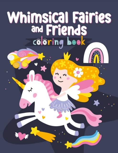 Whimsical Fairies Coloring Book av Clorophyl Editions