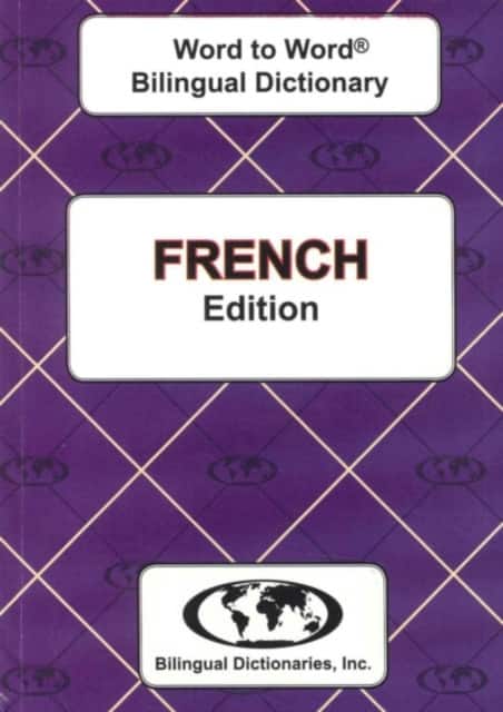 English-French & French-English Word-to-Word Dictionary av C. Sesma