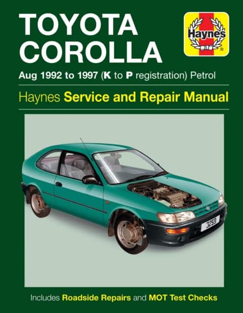Toyota Corolla Petrol (Aug 92 - 97) Haynes Repair Manual av Haynes Publishing