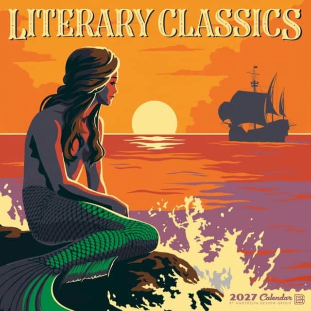 Literary Classics 2027 Wall av Willow Creek Press