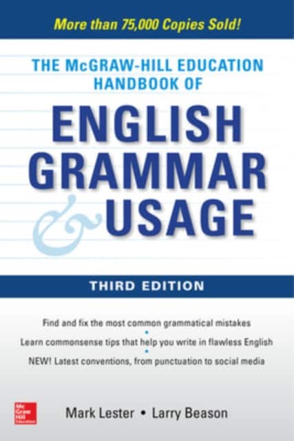 McGraw-Hill Education Handbook of English Grammar & Usage av Mark Lester