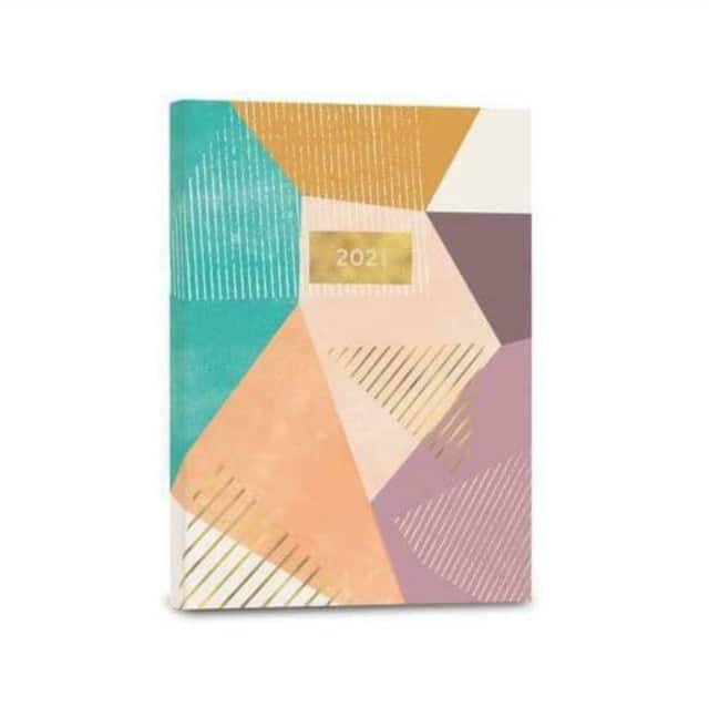 PEACH GEOMETRIC 2021 WEEKLY PLANNER av SELLERS PUBLISHING I
