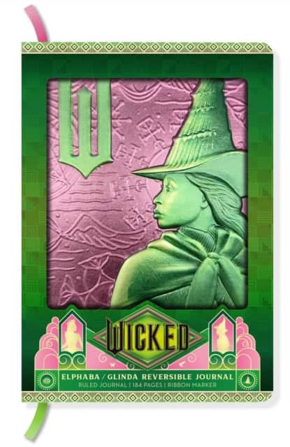 Wicked: Elphaba / Glinda Reversible Sculpted Journal av Insight Editions