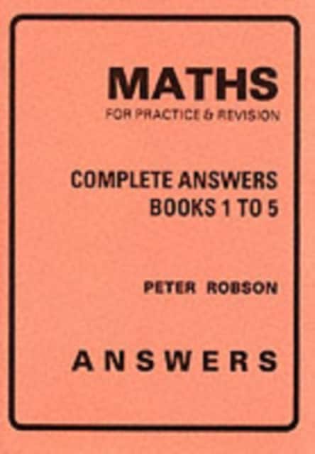 Maths for Practice and Revision av Peter Robson