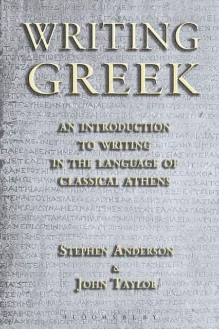 Writing Greek av Stephen Anderson