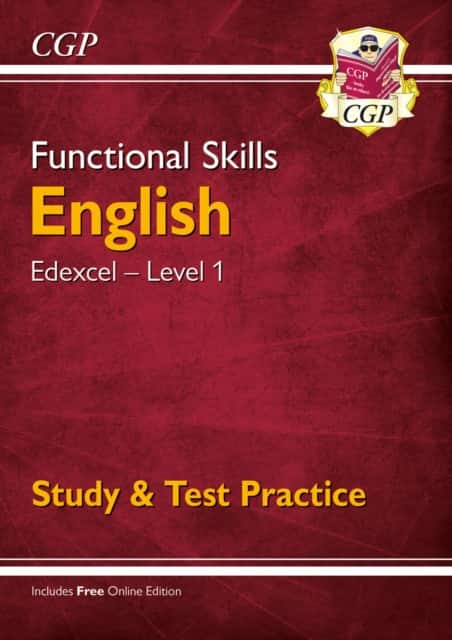 Functional Skills English: Edexcel Level 1 - Study & Test Practice av CGP Books