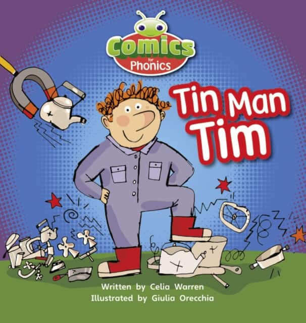 Bug Club Comics for Phonics Reception Phase 2 Set 02-02 A Tin Man Tim av Celia Warren
