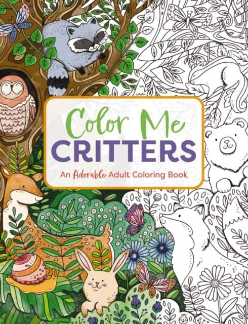 Color Me Critters av Editors of Cider Mill Press