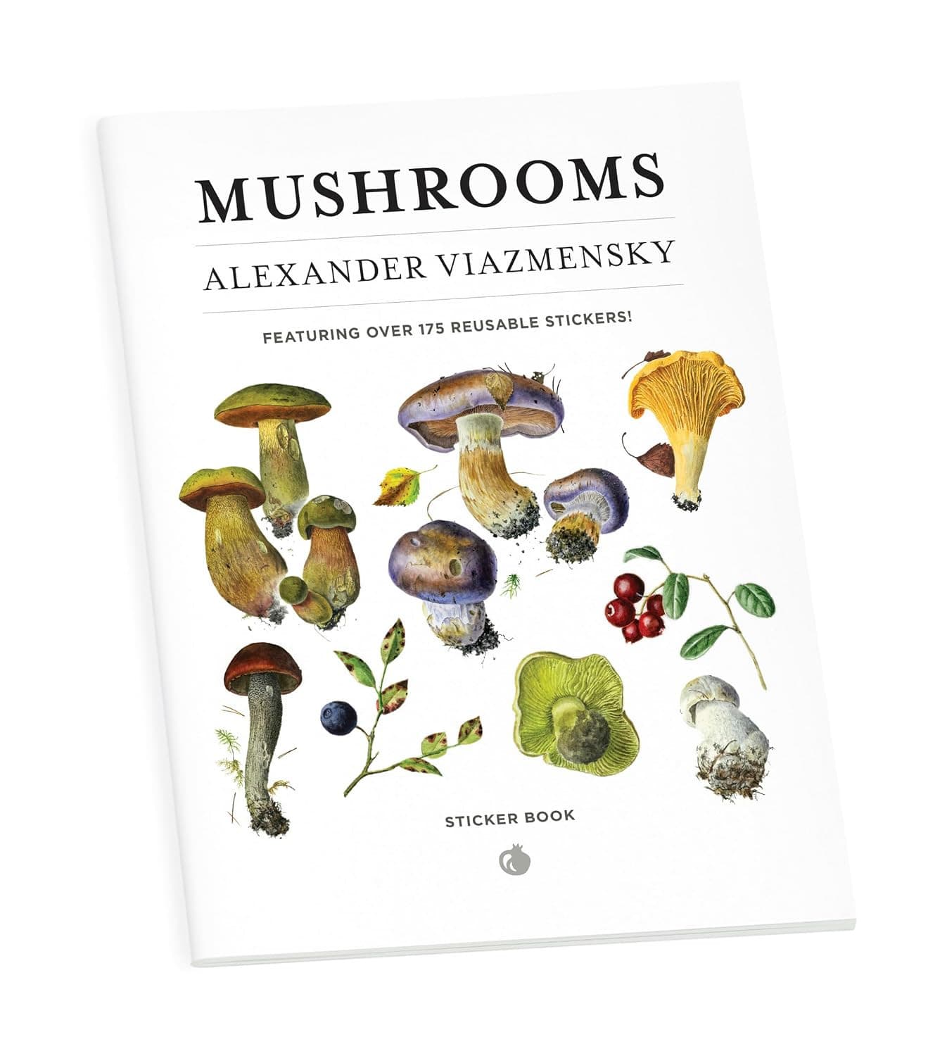 Mushrooms: Alexander Viazmensky Sticker Book