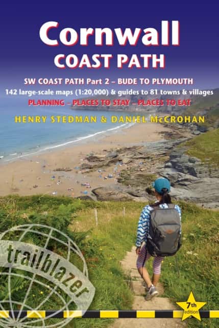 Cornwall Coast Path Trailblazer walking guide av Henry Stedman