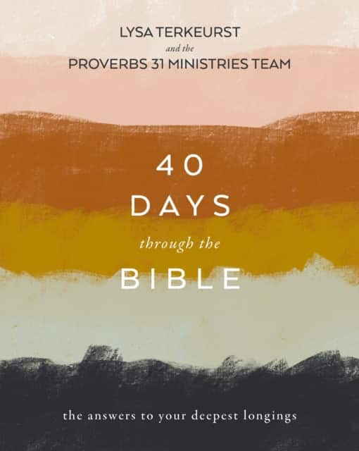 40 Days Through the Bible av Lysa TerKeurst