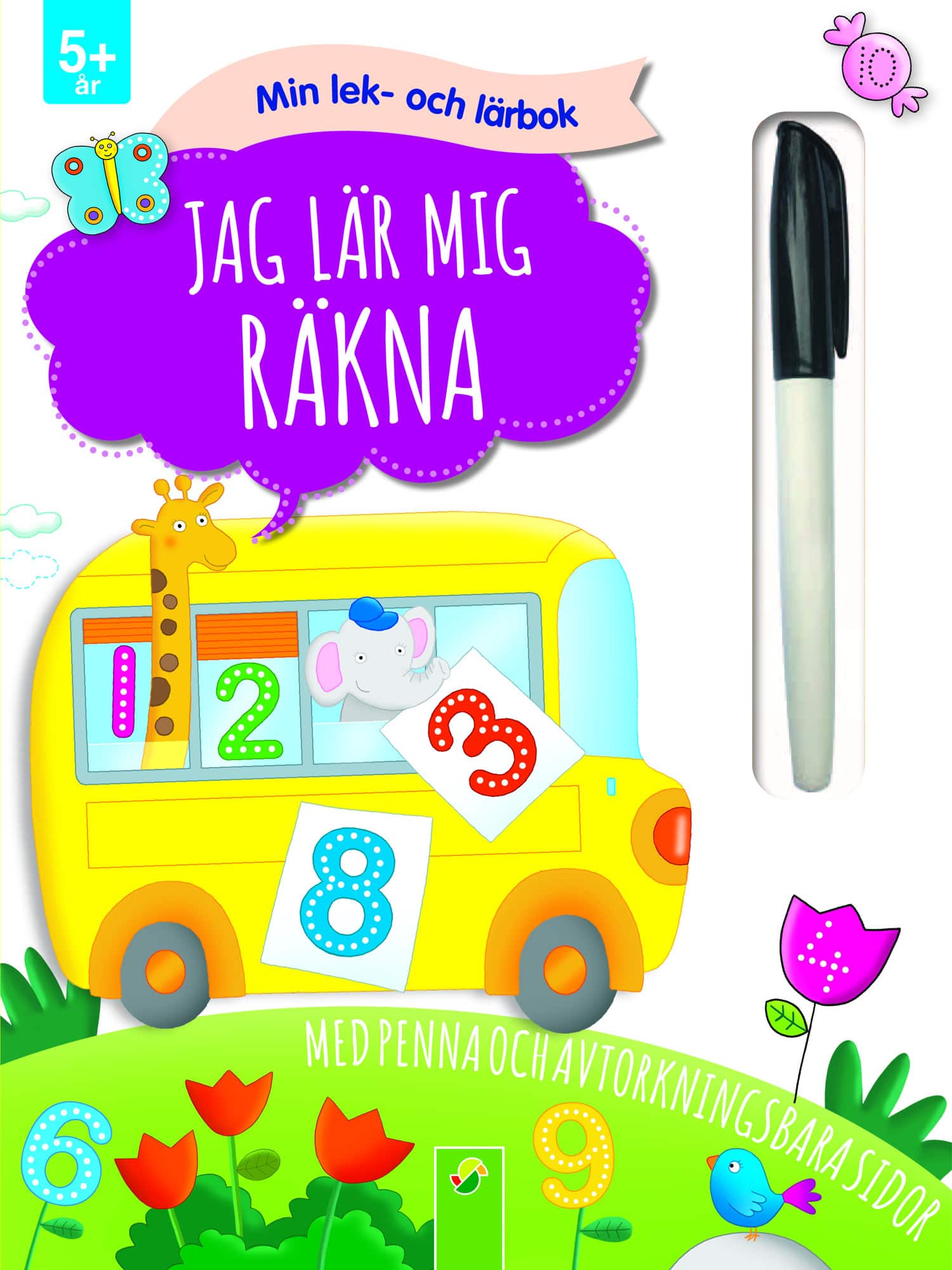 Jag lär mig räkna : Min lek- och lärbok av Weronica Andersson
