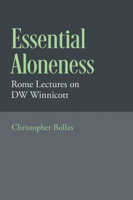 Essential Aloneness