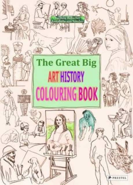 The Great Big Art History Colouring Book av Annabelle von Sperber