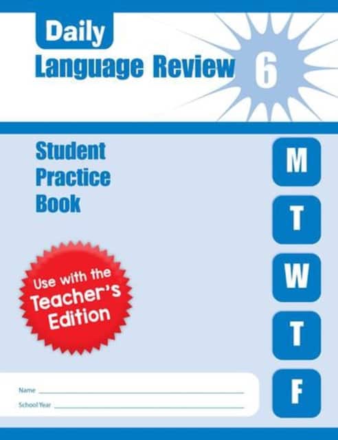 Daily Language Review Grade 6 Sb av Evan-Moor Educational Publishers