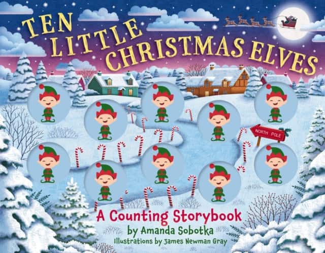 Ten Little Christmas Elves av Amanda Sobotka