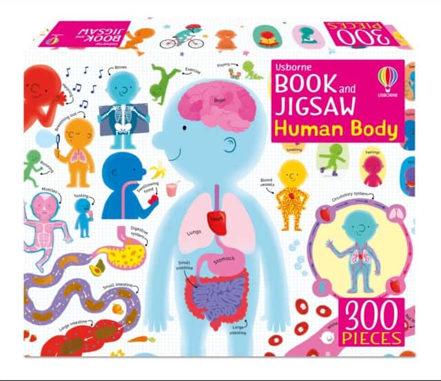 Usborne Book and Jigsaw Human Body av Sam Smith