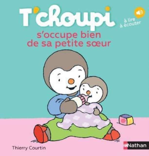 T'choupi s'occupe bien de sa petite soeur av Thierry Courtin