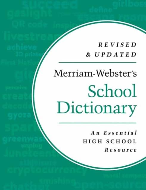 Merriam-Webster’s School Dictionary