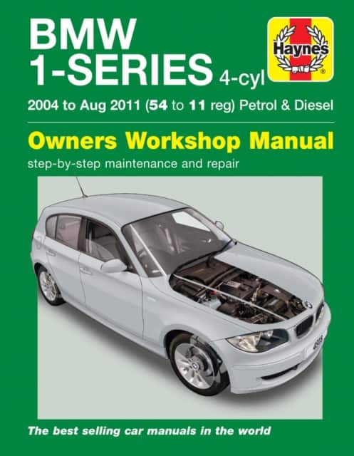BMW 1-Series 4-cyl Petrol & Diesel (04 - Aug 11) Haynes Repair Manual av Haynes Publishing
