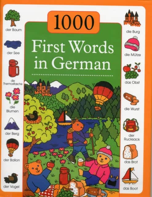 1000 First Words in German av Andrea Kenkmann