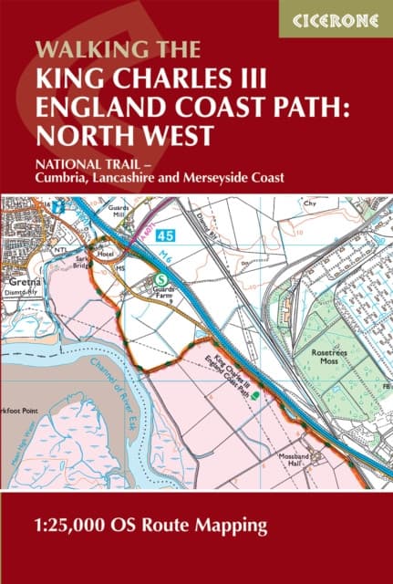 Walking the King Charles III England Coast Path: North West - Cumbria Map Booklet