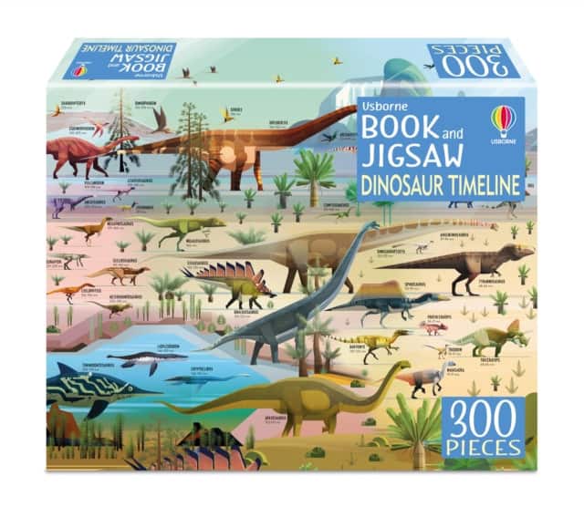 Book and Jigsaw Dinosaur Timeline av Rachel Firth