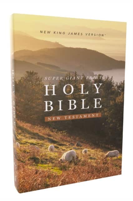 NKJV Super Giant Print New Testament, Softcover, Red Letter, Comfort Print av Thomas Nelson