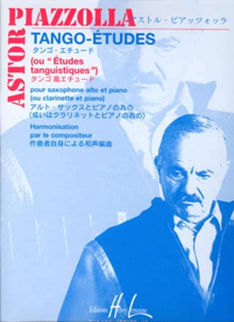 6 TANGOTUDES SAXOPHONE & PIANO av ASTOR PIAZOLLA