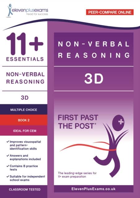 11+ Essentials Non-Verbal Reasoning: 3D Book 2 av Eleven Plus Exams