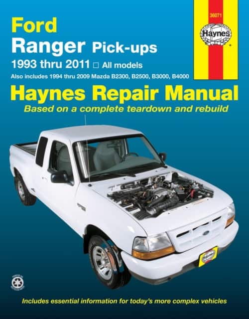 Ford Ranger (1993-2011) & Mazda B2300/B2500/B3000/B4000 (1994-2009) Haynes Repair Manual (USA) av Haynes Publishing
