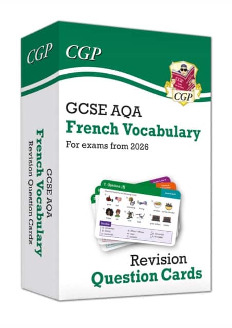 GCSE AQA French: Vocabulary Revision Question Cards av CGP Books