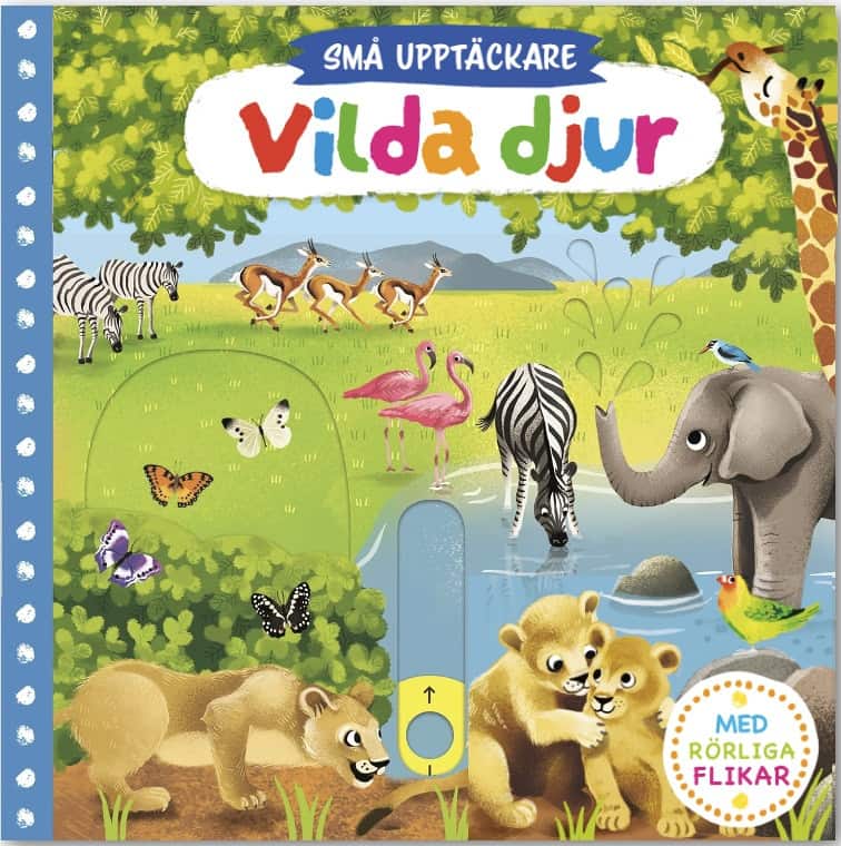 Vilda djur - med rörliga flikar av Campbell Books