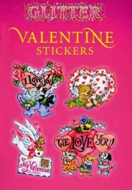 Glitter Valentine Stickers av Nina Barbaresi
