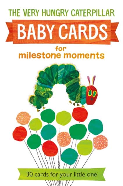 Very Hungry Caterpillar Baby Cards for Milestone Moments av Eric Carle