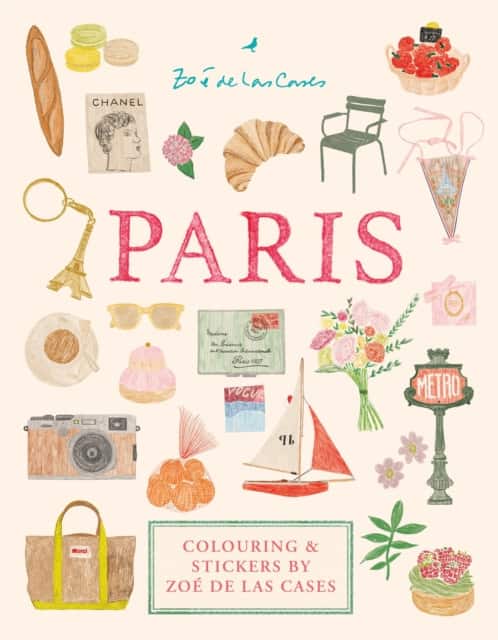 Paris: Colouring and stickers by Zoé de Las Cases av Zoe de Las Cases