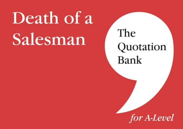 The Quotation Bank: Death of A Salesman Revision and Study Guide for English Literature av Carl Cerny