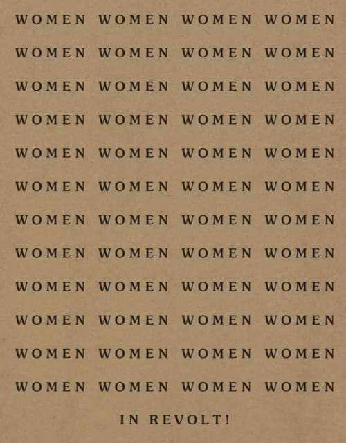 Women in Revolt!