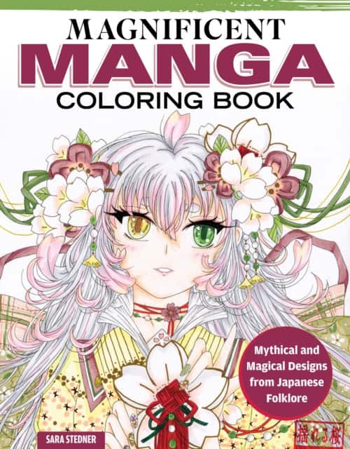 Magnificent Manga Coloring Book av Sara Stedner