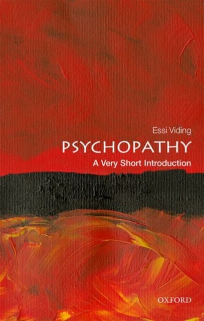 Psychopathy