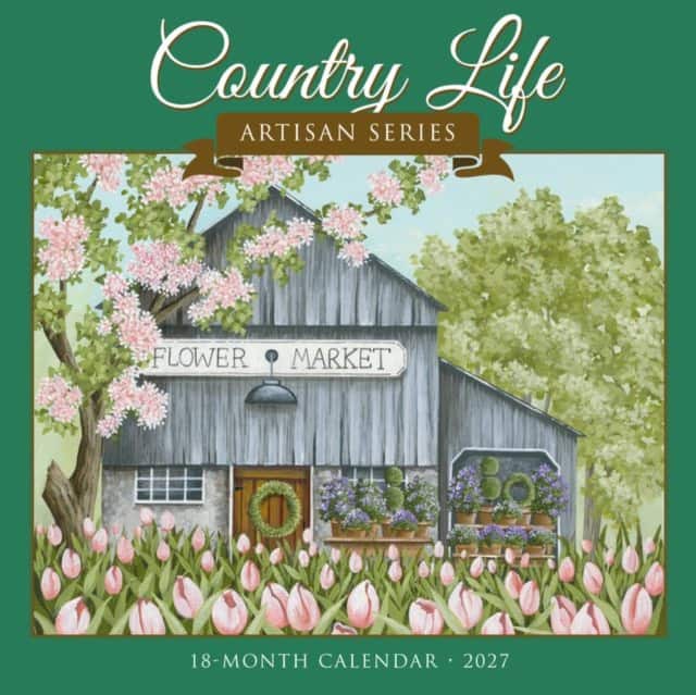 Country Life - Artisan Series 2027 Wall av Willow Creek Press